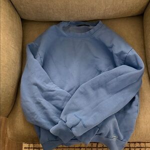 Aritzia Blue Crewneck sweatshirt